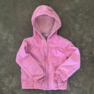 Pink carhartt jackets size 6